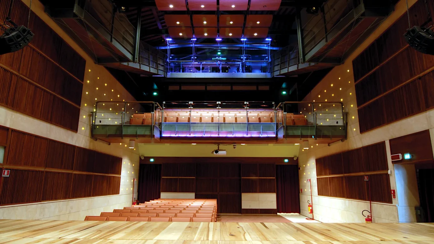 Rivestimenti Acustici Teatro Corte Cortiano